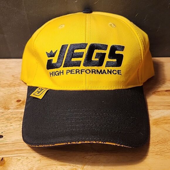 JEGS High Performance Racing Parts Velcroback Hat - New - Picture 1 of 9